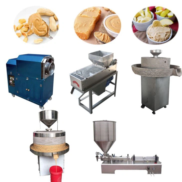 Celotna proizvodna linija arašidovega masla